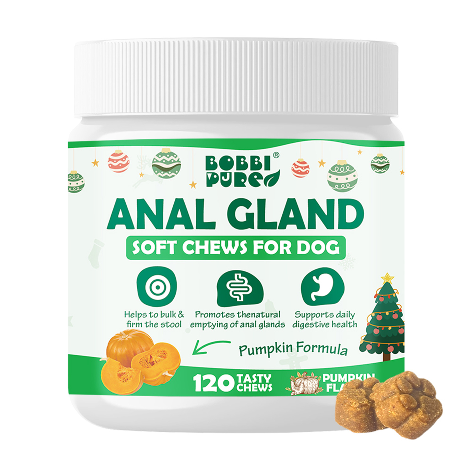 Private-Label-Soft-Chew-Nahrungsergänzungen — Analdrüse für OEM Tiergesundheitsmarken (2)