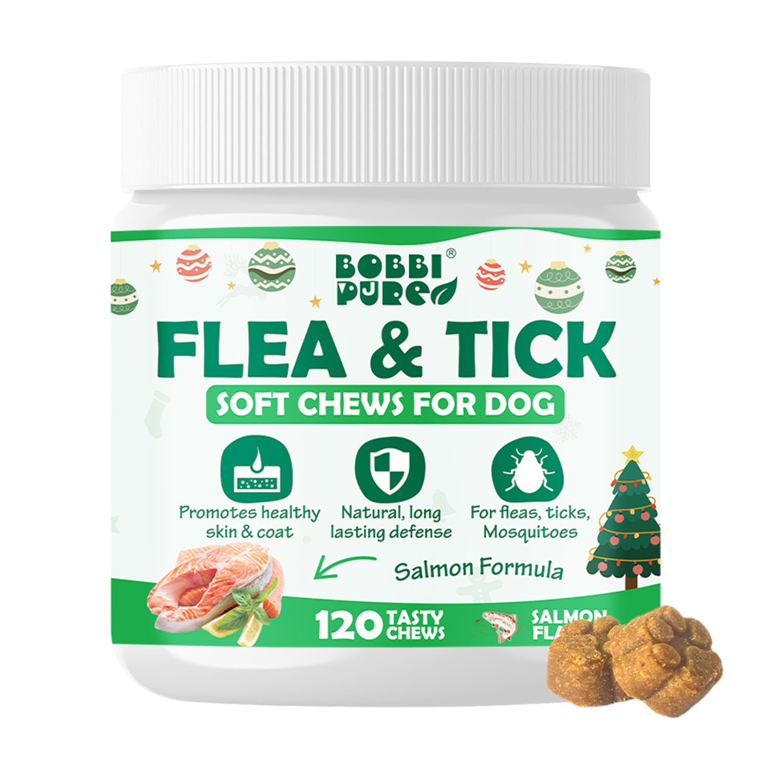 Private-Label-Soft-Chew-Nahrungsergänzungen — Floh & Zeckenschutz für OEM Tiergesundheitsmarken
