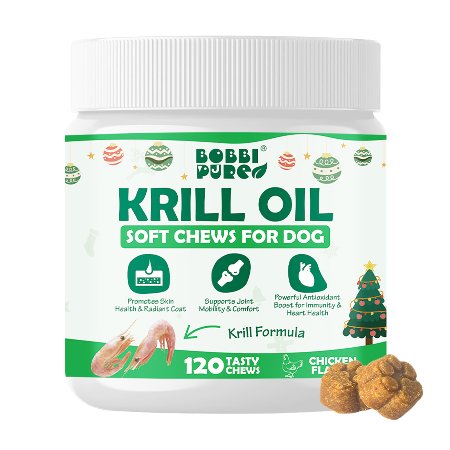 Private-Label-Soft-Chew-Nahrungsergänzungen — Krillöl für OEM Tiergesundheitsmarken (2)