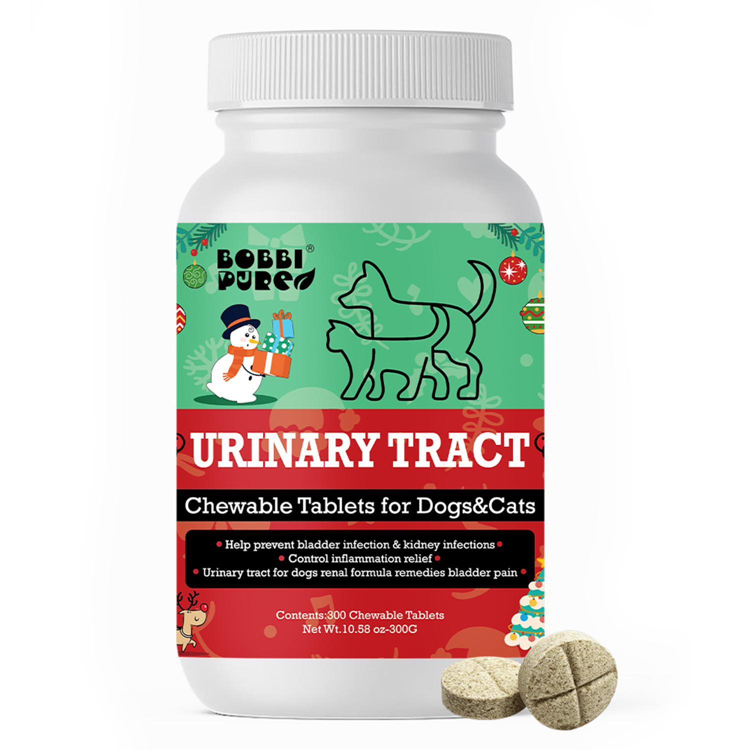 Private-Label-Tabletten-Supplements — Harnwege für OEM Tiergesundheitsmarken (2)
